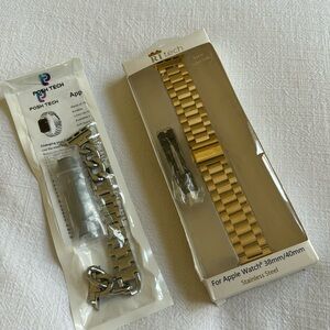 NEW Gold & Silver Apple Watch Bands